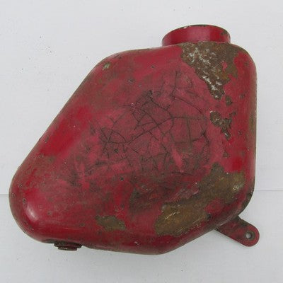 Genuine Harley-Davidson Ironhead Sportster Oil Tank OEM Red Used