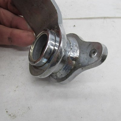 V Twin Mfg OEM Chrome Rear Foot Ctrl Brake Lever Pedal w/ Pad FXST FXW