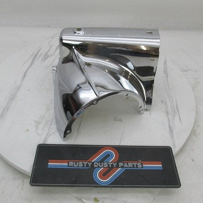 Harley OEM Chrome Left Side Headlight Housing Shell Cover Nacelle 99-0