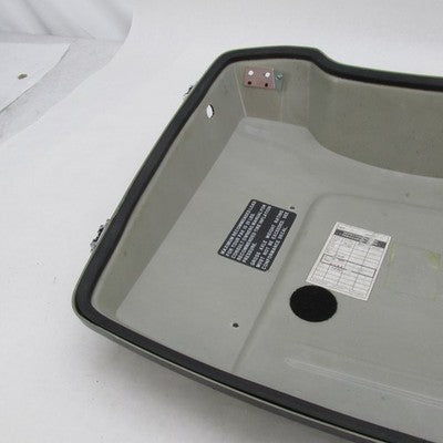 Harley OEM Tour-Pak Luggage Lid Black w/ Burgundy & Gold Pinstripes 79