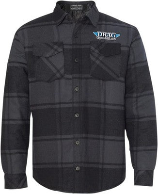 Throttle Threads Drag Plaid Jacket XL DRG24J86BKXR