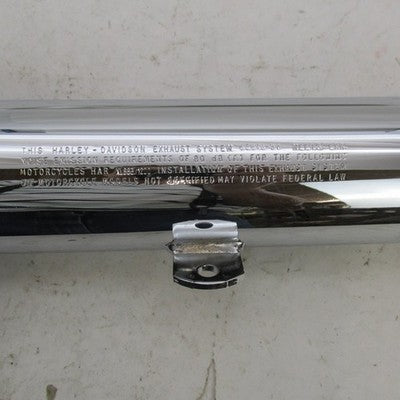 Pair of Harley OEM Stock Mufflers Chrome 97-03 Sportster 65605-97 6561