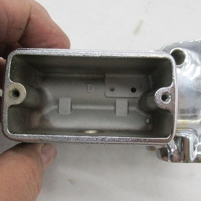 Harley OEM Chrome 5/8" Front Brake Master Cylinder Housing Body 45019-