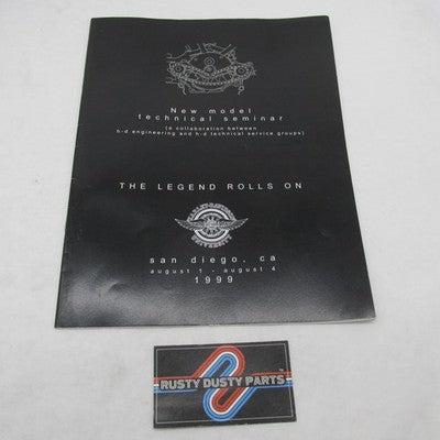 Harley Davidson Model Year 2000 New Model Technical Seminar Brochure