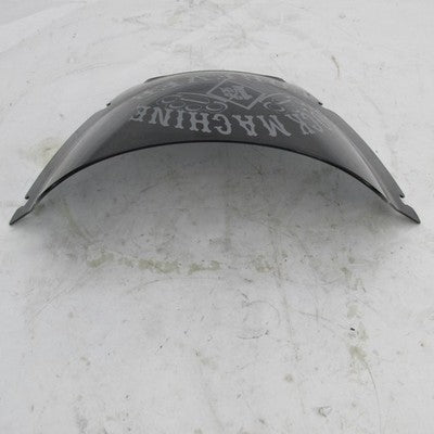 Harley Davidson OEM Low Rider Smoked Windshield "ROCK MACHINE FOREVER"