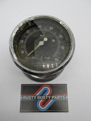 Harley Original Smiths XR750 XR XLCH FLH Mechanical Tach Tachometer Ga