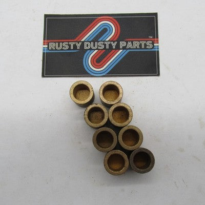 Lot of 8 Harley-Davidson OEM NOS Brass Shifter Shaft Bushings 34037-75