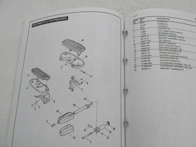 Harley-Davidson Official Factory 2012 FLSTSE3 Models Parts Catalog 994