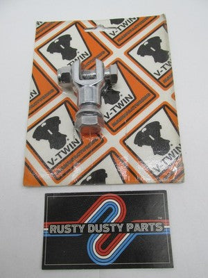 V-Twin NOS Harley-Davidson Footpeg Mount Yoke, Chrome 27-0028