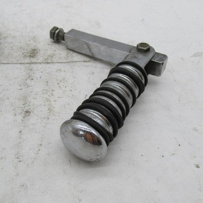 Vintage Pair of Harley Davidson OEM O-Ring Footpegs with Stud Mount 50