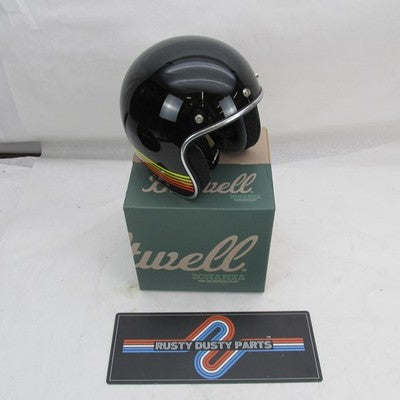 Biltwell NIB Bonanza DOT Helmet XS Gloss Black Spectrum 1001-536-201 |