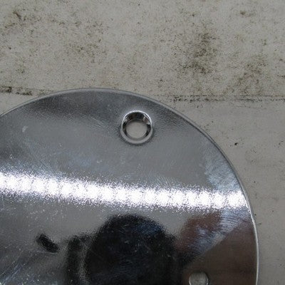 Harley Davidson 3-3/4" 3.75" Chrome 3-Hole Timing Points Cover Round P