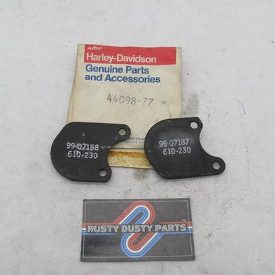 Set of 2 Harley-Davidson OEM NOS 77-83 FX FXR XL Front Brake Pads 4409