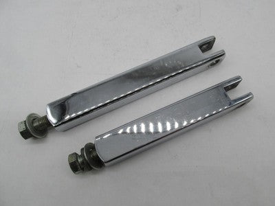 Pair of Harley-Davidson Chrome 5" & 6.25" Inch Highway Foot Peg Extens