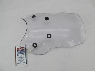 Indian OEM NOS Polycarbonate FTR Mid Windshield w/o Cowl, Clear 288350