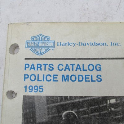 Harley-Davidson Official Factory 1995 Police Models Parts Catalog 9954