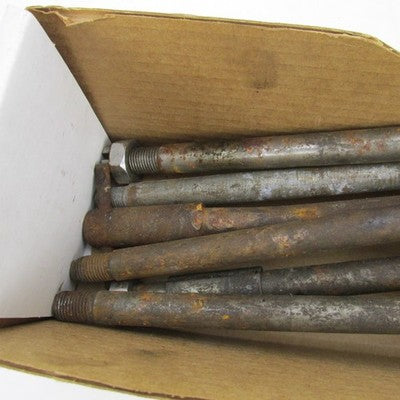 Large Lot of BSA Triumph Front Wheel Axles Spindles Vintage British Mo