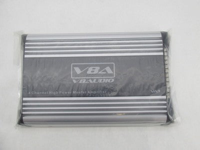 V8 Audio 4 Channel Mosfet Amplifier VA1 Harley Davidson