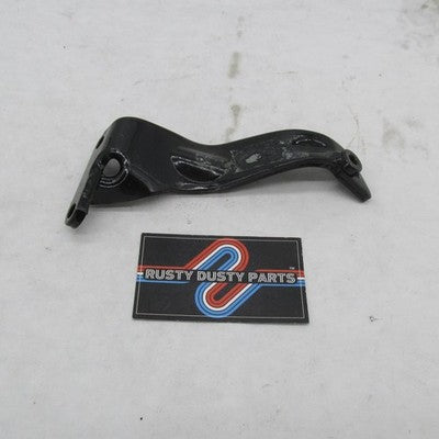 Harley OEM 86-99 Softail Left Footboard Mount Bracket Strap Gloss Blac