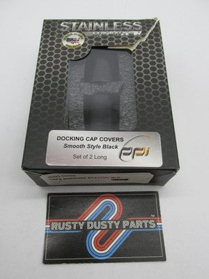 Pro Pad NOS 2 Long Docking Cap Covers, Smooth Style Black 3550-0299