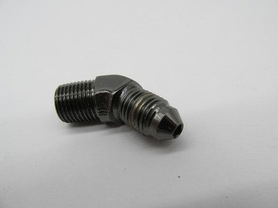 RUSSELL NOS #3 Male Fitting - 1/8" NPT - 45 - Black R42933B #1742-0007