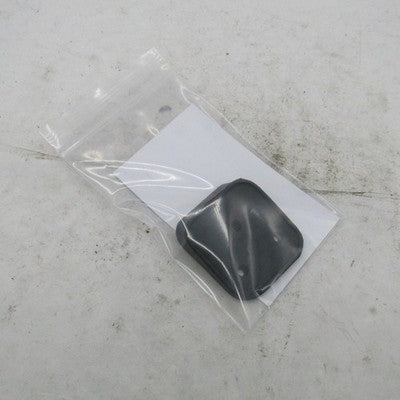 Harley Davidson 3-Hole Laydown License Plate Black Rubber Mount Wedge