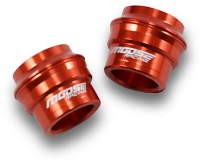Moose Racing Front Wheel Spacers Orange 0222-0550