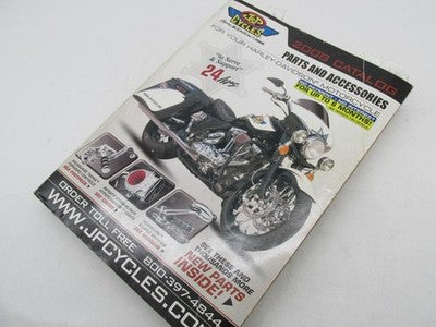 J&P Cycle Harley Davidson Motorcycle 2008 Parts and Accessories Catalog Book