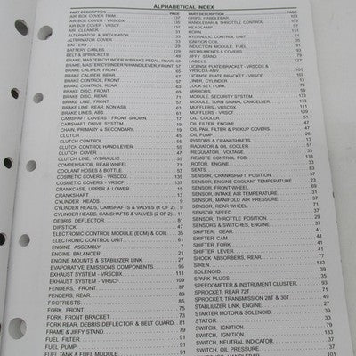 Harley Davidson OEM 2014 V-ROD Models Parts Catalog Official Factory 9