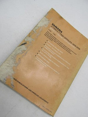 Clymer Yamaha XT500 & TT500 Singles 1976-1978 Service Repair Manual Bo