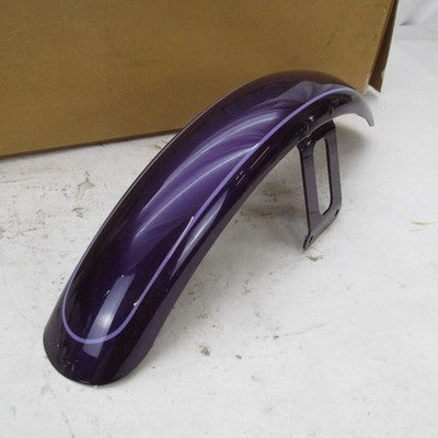 Harley Davidson OEM NOS FXDWG Wide Glide Concord Purple Front Fender 5