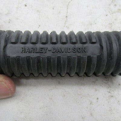 Pair of Harley Davidson OEM Ribbed Rubber Footpegs FXR FLT Dyna Softai