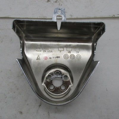 Harley OEM Chrome 100th Anniversary Handlebar Clamp Nacelle Road King