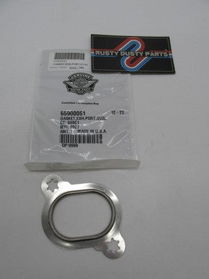 Harley-Davidson Geniune OEM NOS Oval Exhaust Port Gasket 65900051