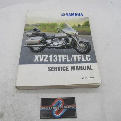 Yamaha XVZ13TFL/TFLC Service Manual Operator Guide LIT-11616-12-60 4X4