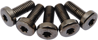 Drag Specialties Disc Brake Disc To Hub Mounting Bolt Kits Black chrom