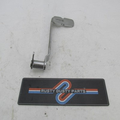Bubbas Brakes Harley Chrome Extended Brake Pedal Assembly BBQLA BBY2KA