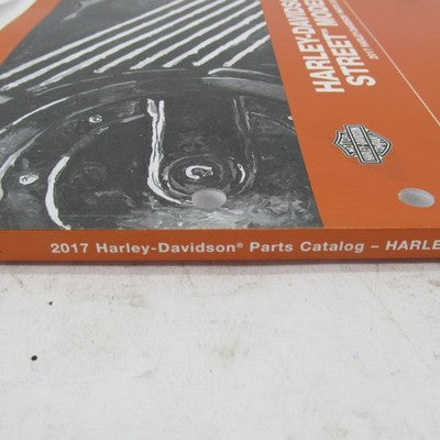 Harley Davidson Official Factory 2017 Street Models Parts Catalog 9400