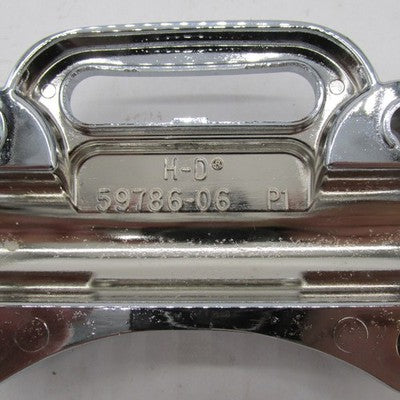 Harley-Davidson OEM NOS Bar & Shield Chrome Handlebar Upper Top Clamp