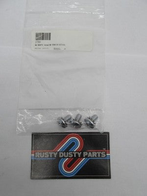 LOT of 3 Harley-Davidson NOS 1/4"-28 x 1/2" Phillips Truss Head Screws
