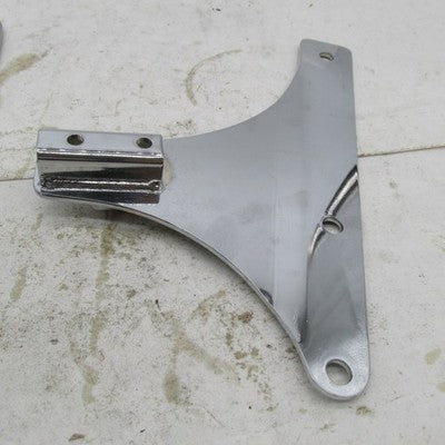 Pair of Harley OEM Chrome Sissy Bar Mounts Sideplates Brackets 52800-9
