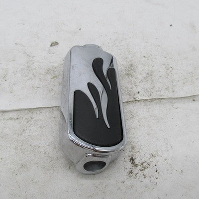 Harley Davidson OEM Single Chrome Flame FootPeg Dyna Sportster 50312-0