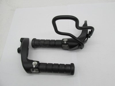 Set of Indian Genuine OEM Scout Sixty Bobber Black Passeneger Footpegs