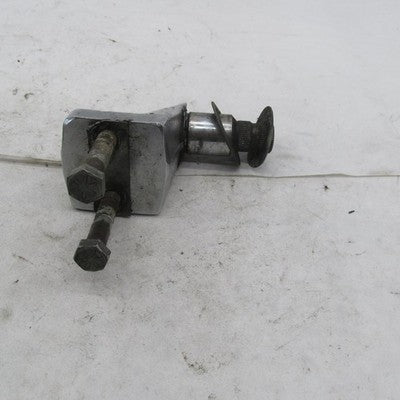 Harley Davidson OEM 82-94 FXR Right Mid Footpeg Mount Bracket Chrome 5