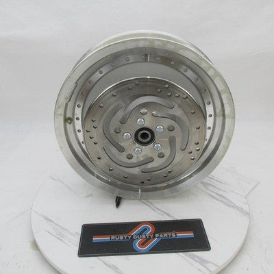 Harley Genuine 16x3 Solid Disc Rear Wheel w/ Rotor & Pulley Fat Boy 41