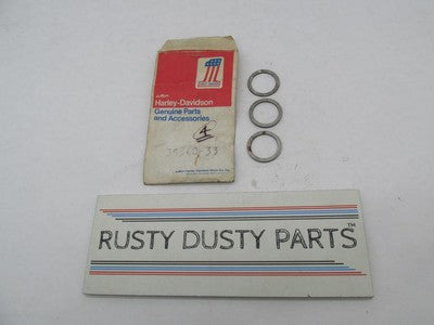 Lot of 3 Harley-Davidson Transmission Reverse Gear Thrust Washers 35340-33