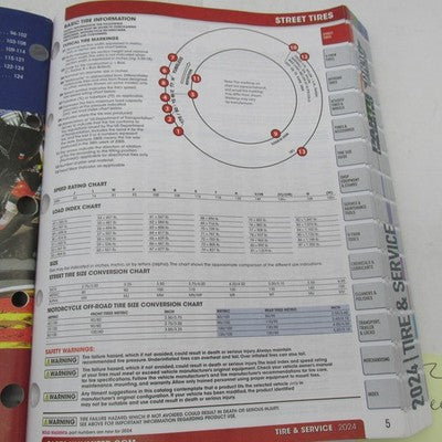 Parts Unlimited Drag Specialties 2024 Tire & Service Dealer Catalog 99