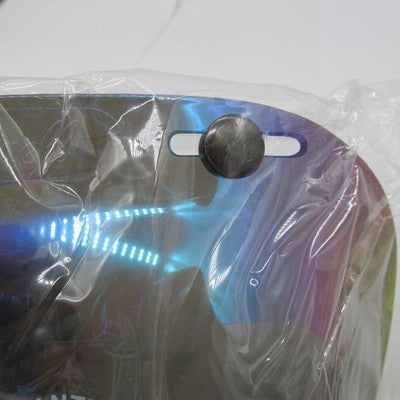 Biltwell NWT Anti-Fog Bubble Shield, Rainbow Mirror 2001-223 | 0131-01