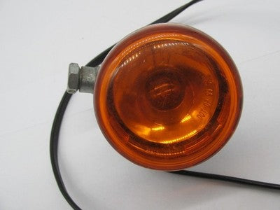 Harley Davidson Genuine Chrome Amber Bullet Turn Signal Assembly 69094