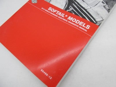 Harley-Davidson Genuine 2012 Softail Model Electrical Diagnostic Manua